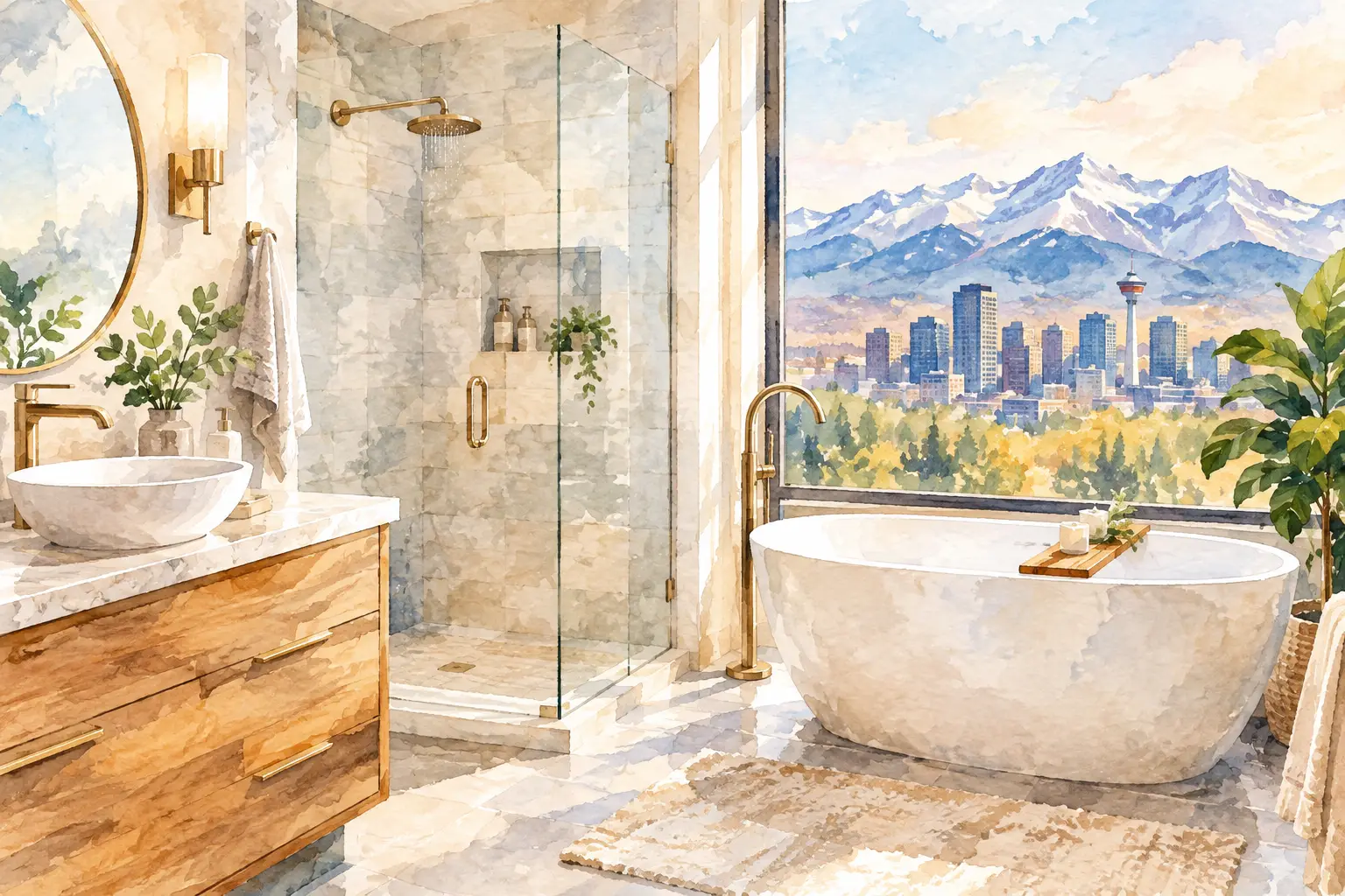 Best Bathroom Fixtures for Calgary Homes