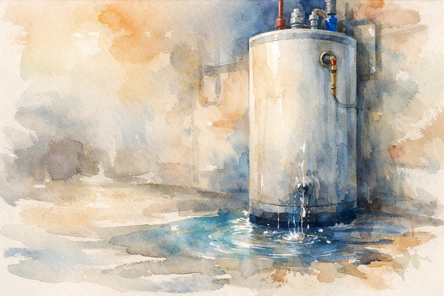 Hot Water Tank Leaking? What to Do First