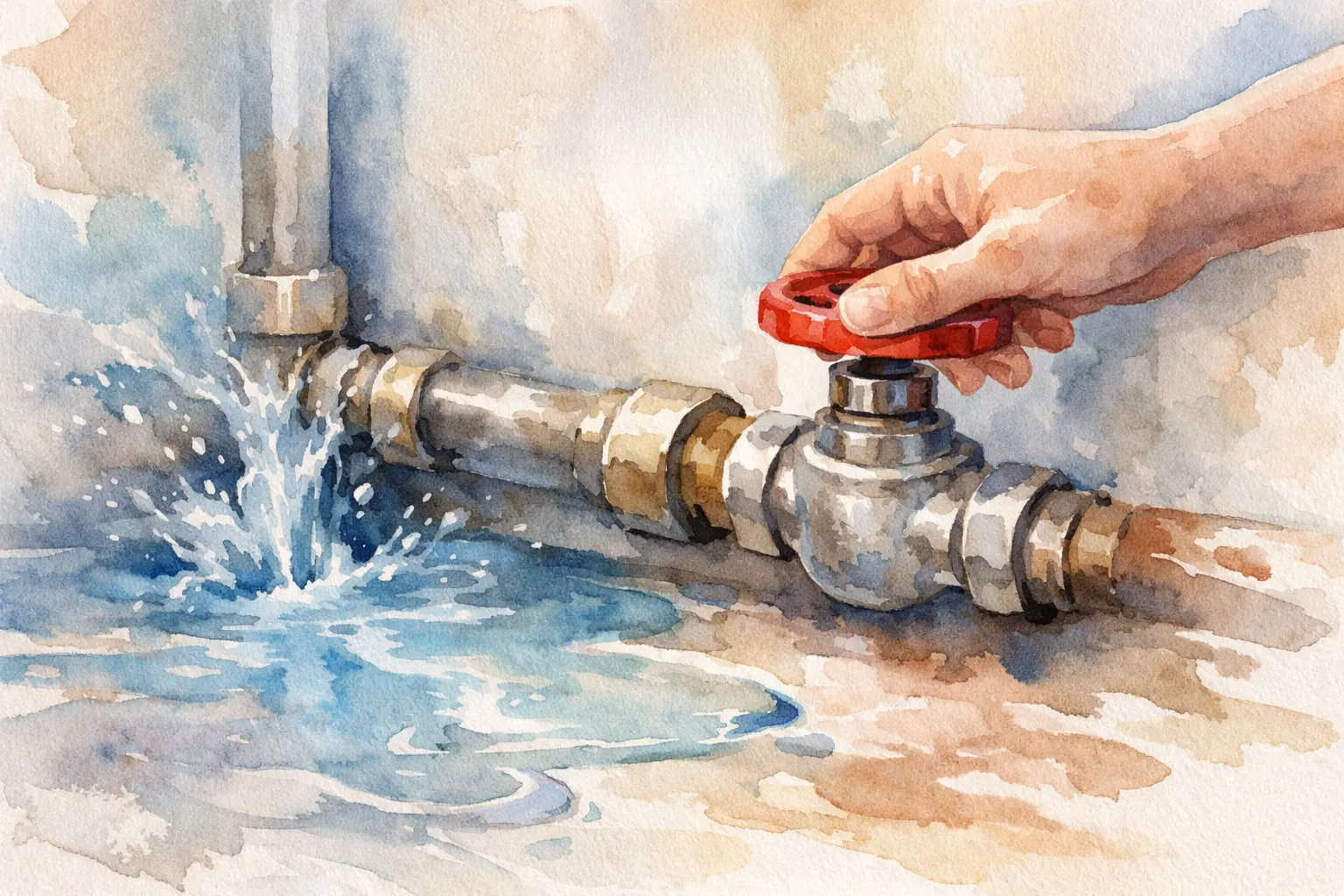 How to Shut Off Water Quickly During a Leak